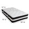Flash Furniture 12" Twin Mattress & Memory Foam Topper Bundle CL-E230P-3M35-T-GG - alternate 7